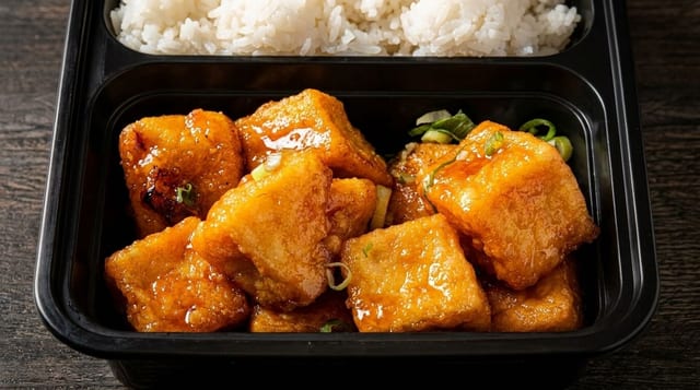 Orange Tofu.