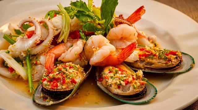 Seafood Salad.
