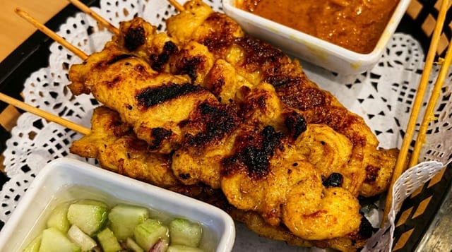 Satay Chicken.