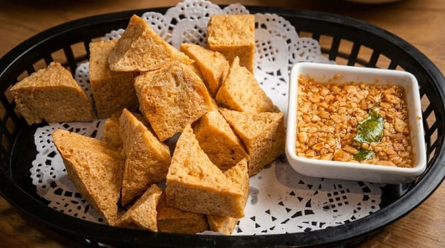 Fried Tofu.