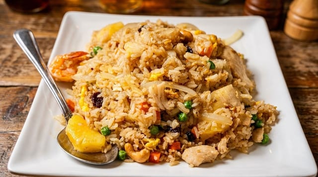 Pineapple Fried Rice.