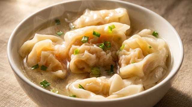 Wonton Soup.