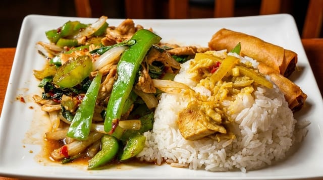 Basil Fried Rice.