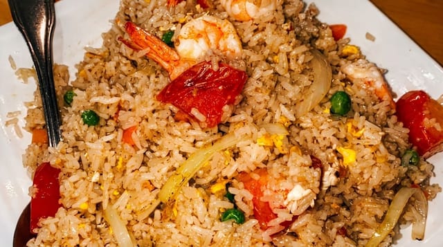 Shrimp Paste Fried Rice.